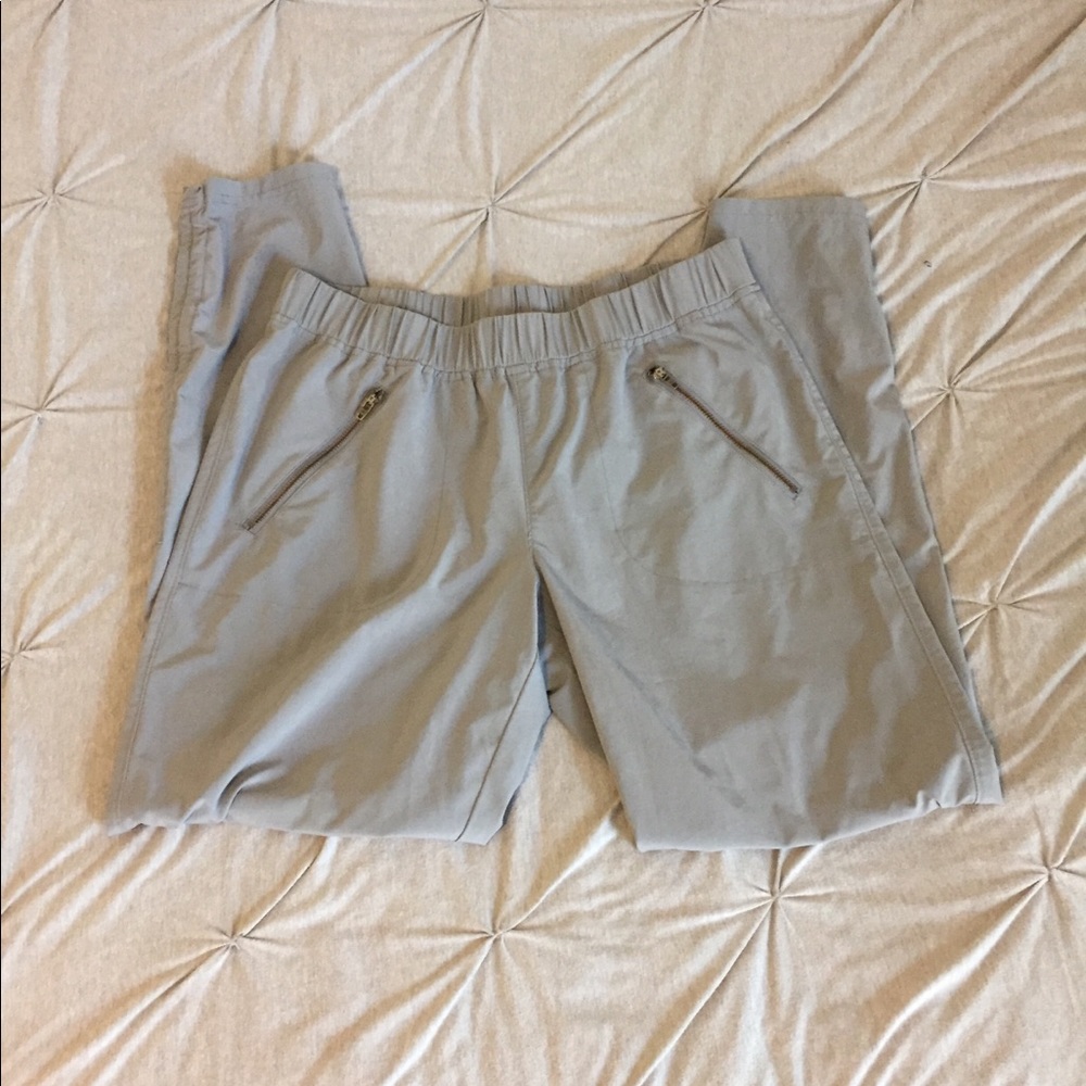 Athleta gray skinny workout pants
